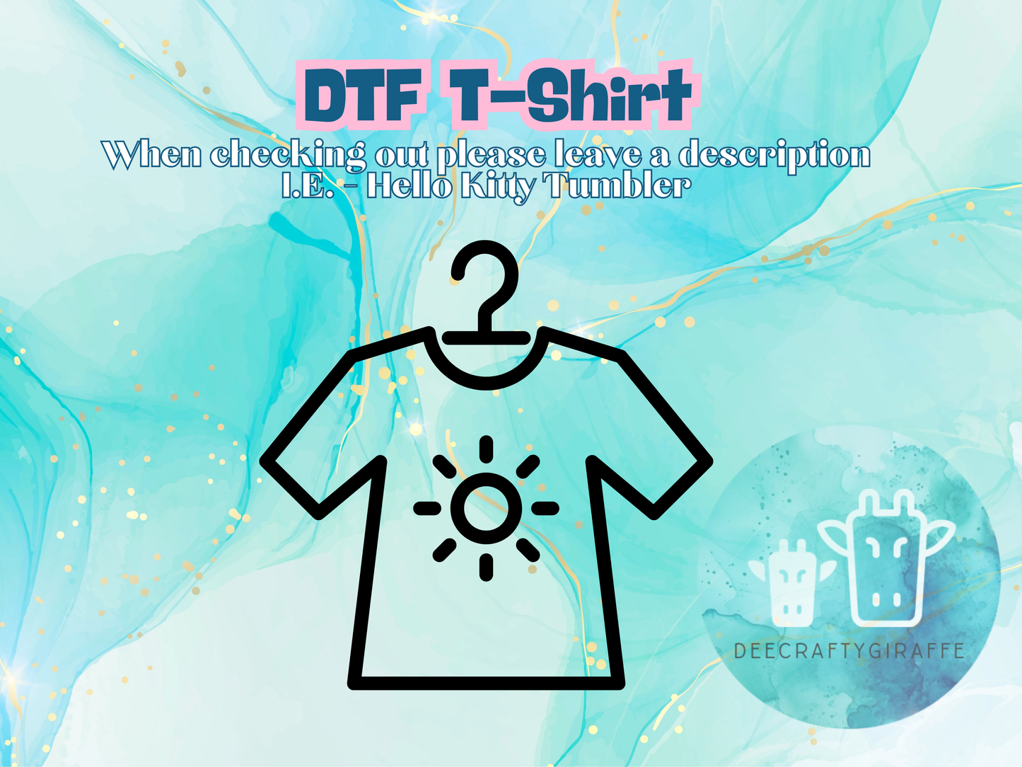 T-Shirt DTF print