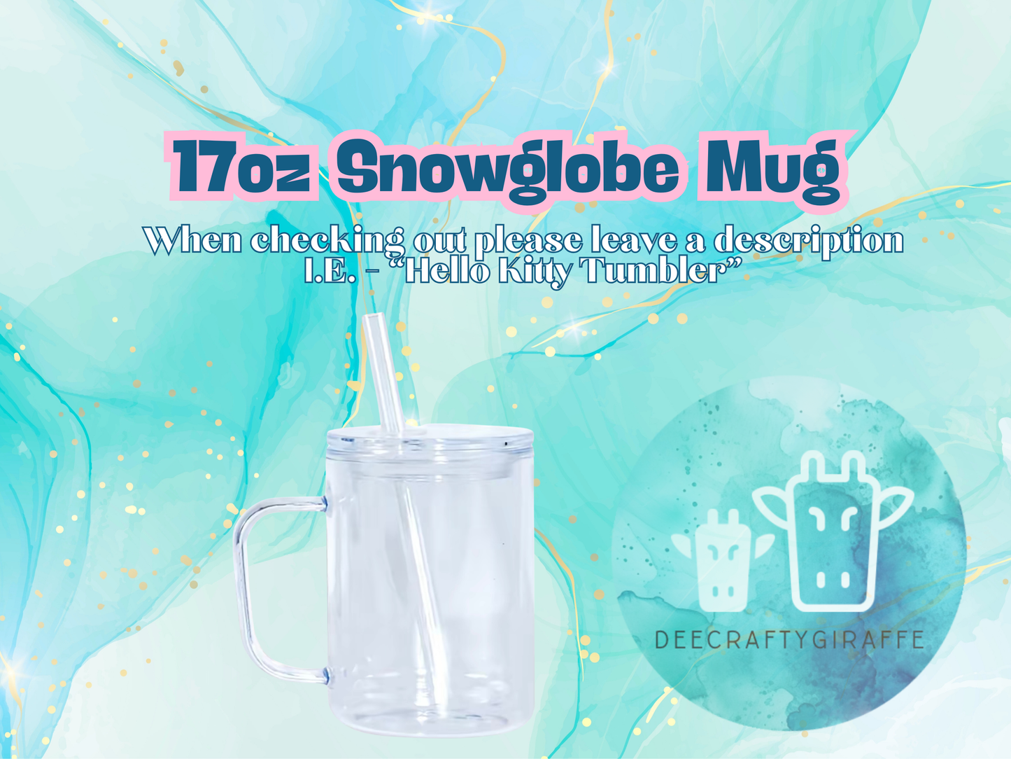 17oz Snowglobe Mug